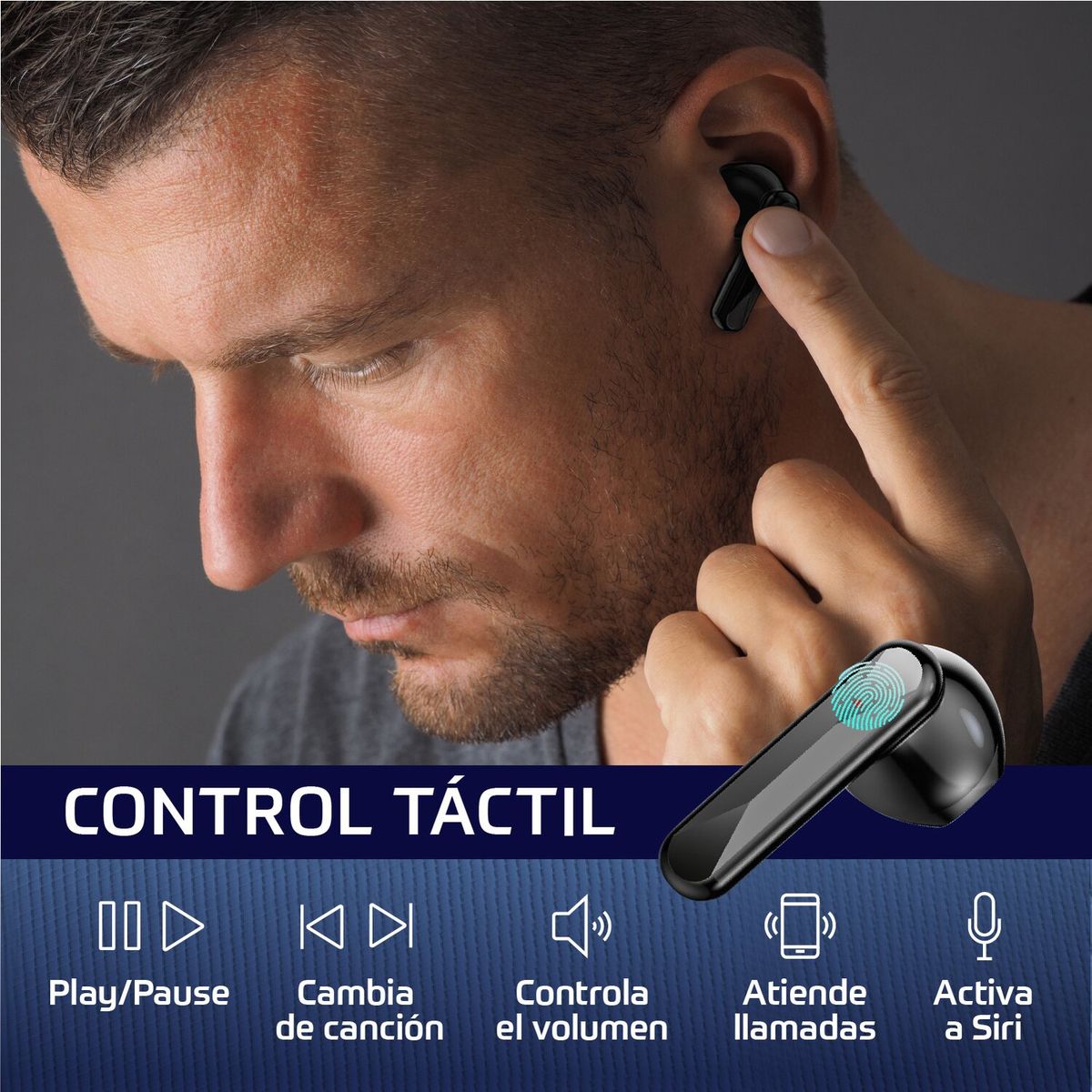 LINKON - Audifonos Inalambricos Bluetooth 5.1 Estuche Carga
