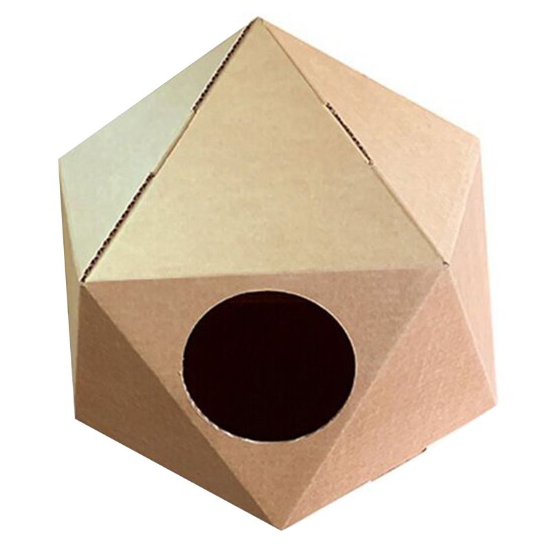 MUNDO CARTON - Casa De Mascota - Geocat - Iglu Eco