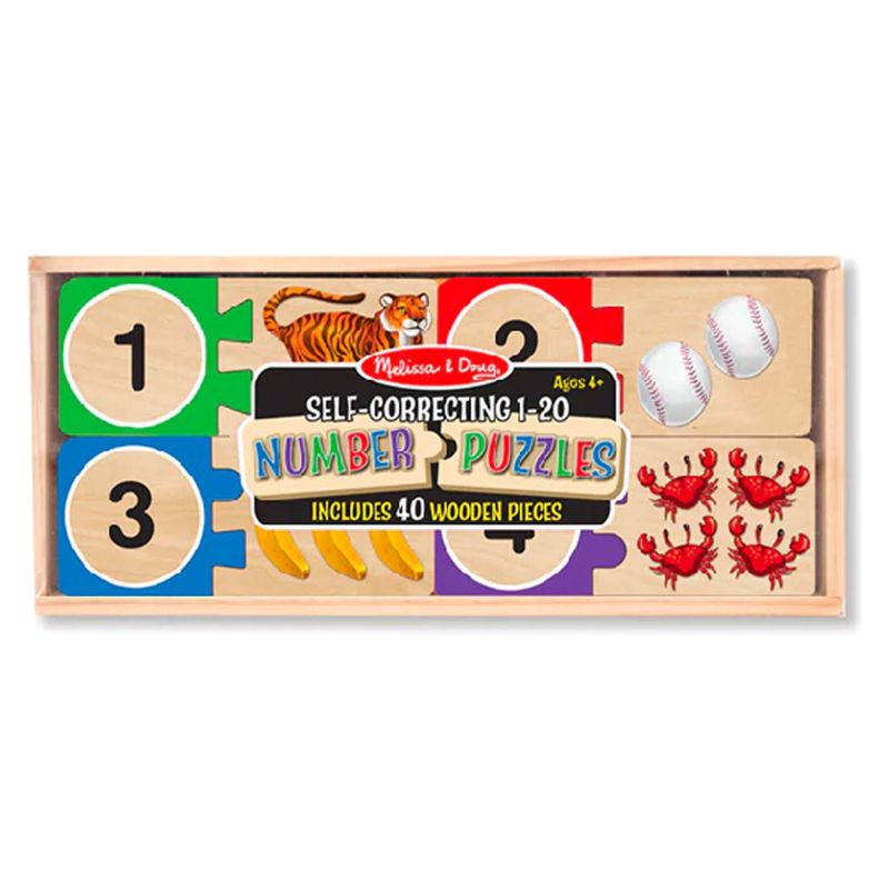 MELISSA & DOUG - Puzzles para Aprender A contar Melissa & Doug