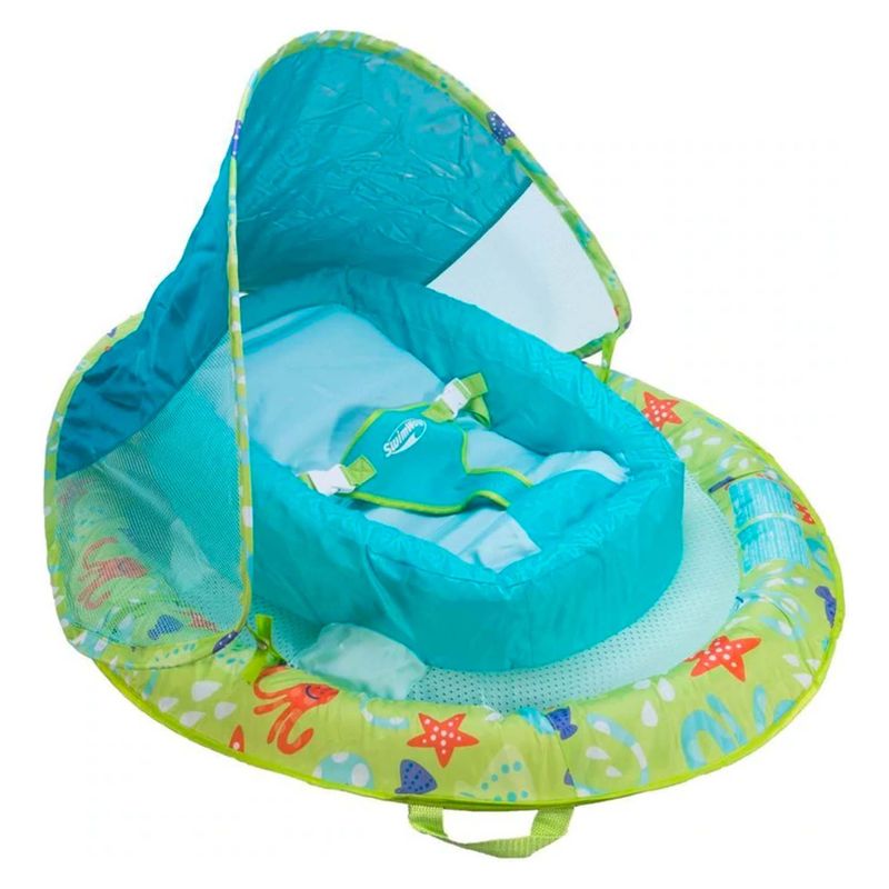 SWIMWAYS - Caramba Swimways Flotador Spring Con Toldo Infantil