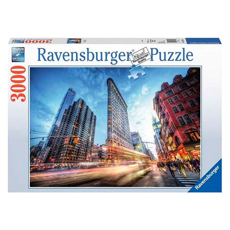 RAVENSBURGER - Puzzle Edificios de Nueva York 3000 Piezas Ravensburger