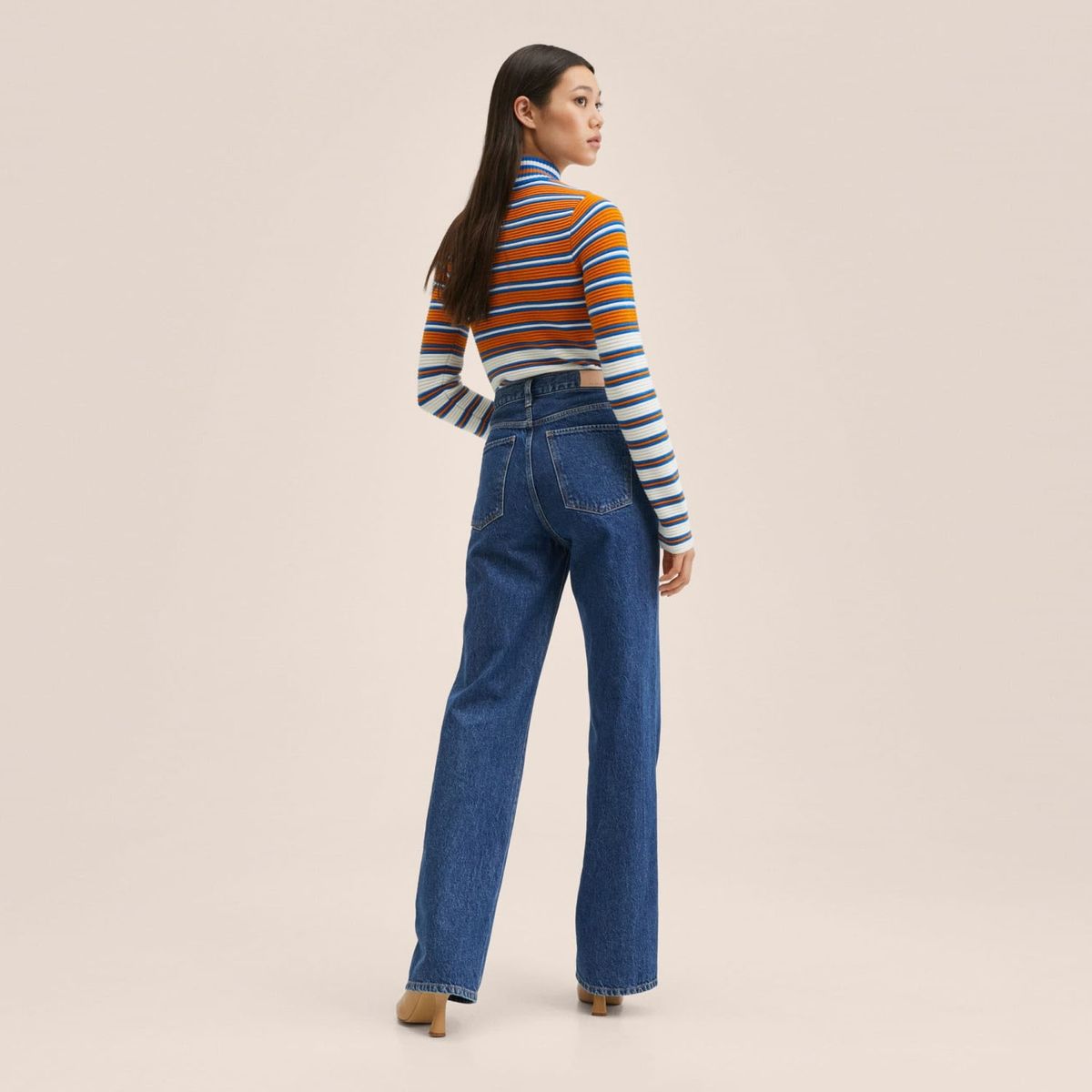 MANGO - Mango Sweater Punto Rayas Fran Mujer