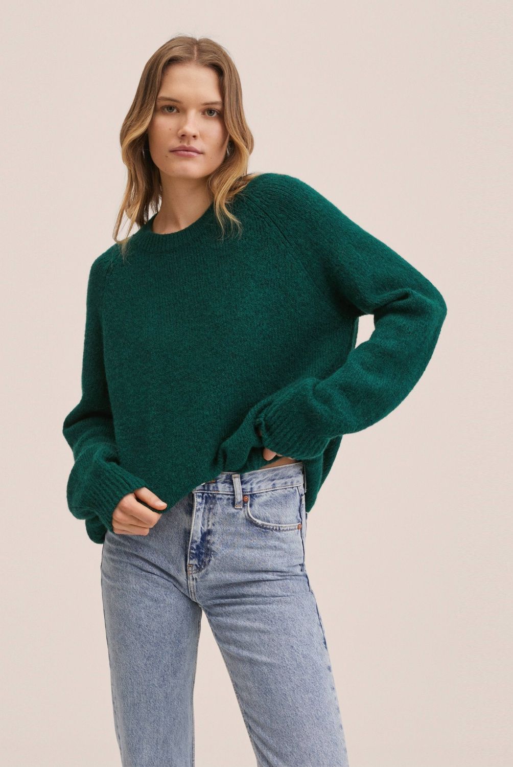 MANGO - Mango Sweater Punto Oversize Jorge Mujer