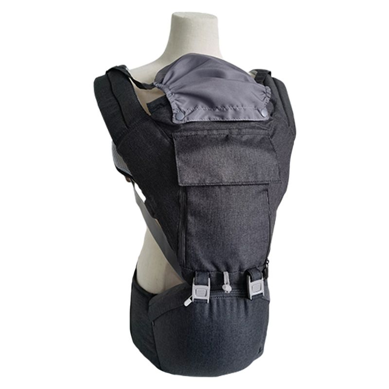 INFANTI - Arnés Portabebé Hip Seat Gris M. Infanti