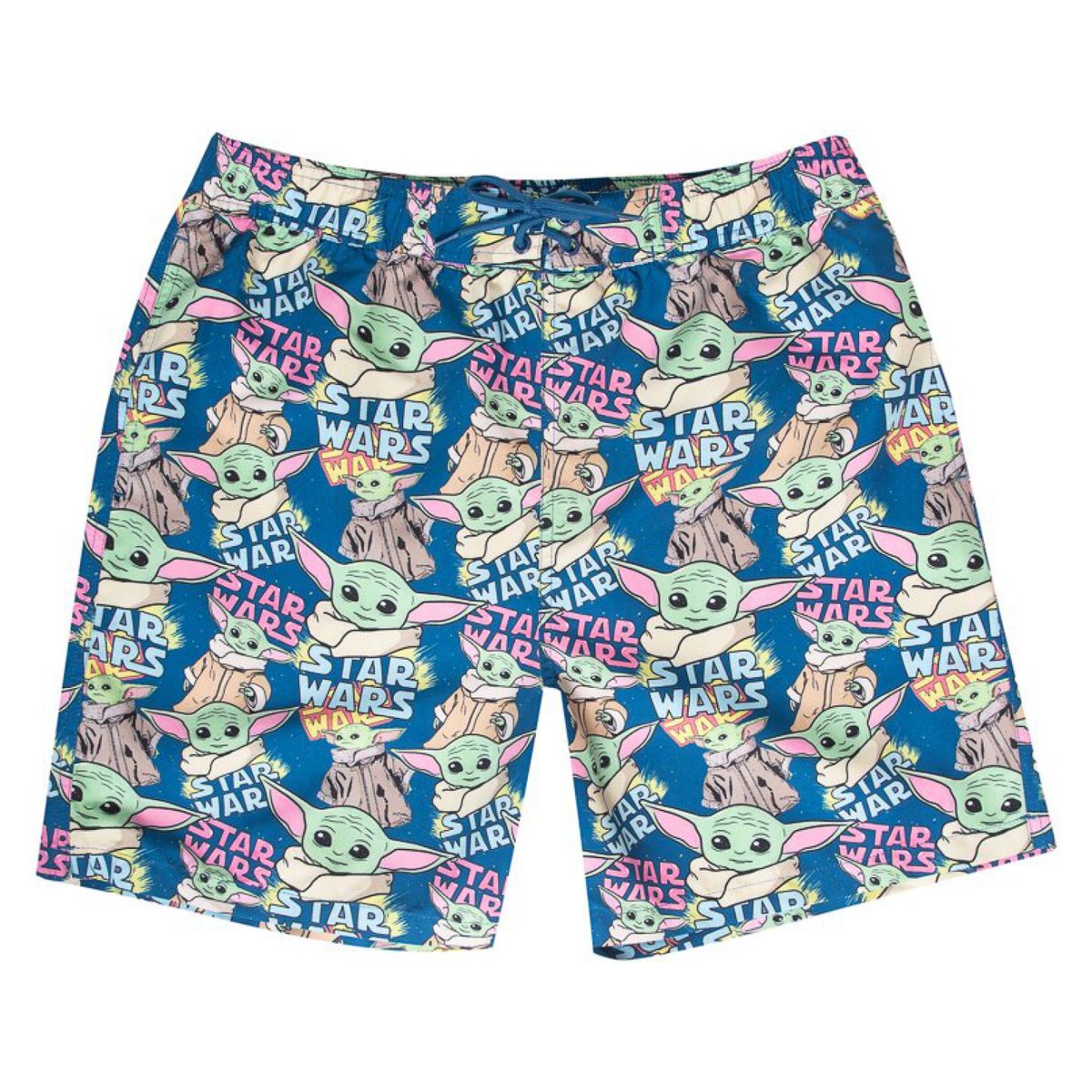 STAR WARS - Traje de Baño Hombre Baby Yoda Verde Star Wars