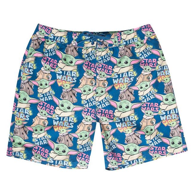 STAR WARS - Traje de Baño Hombre Baby Yoda Verde Star Wars