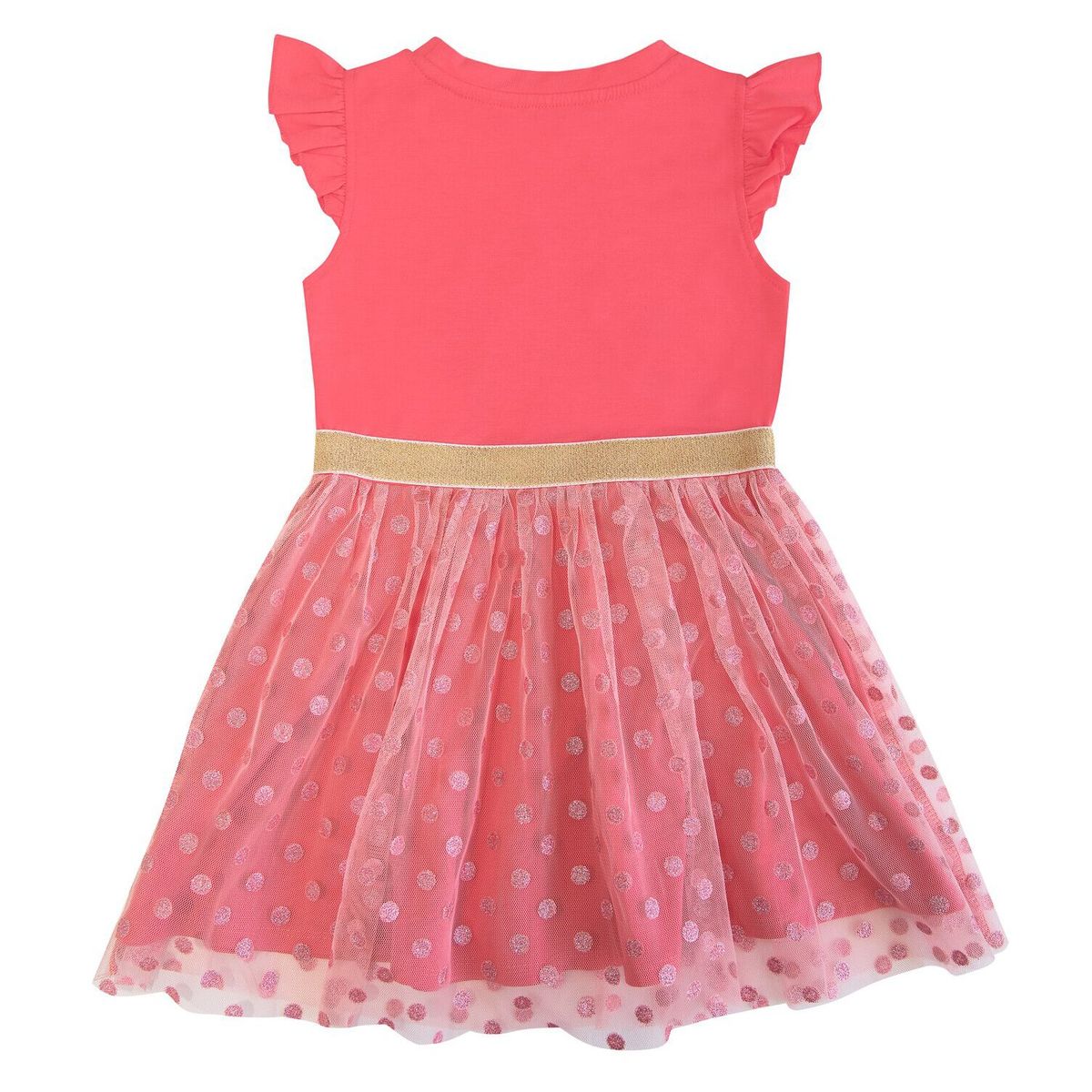 DISNEY - Vestido Niña Minnie Rosado Disney