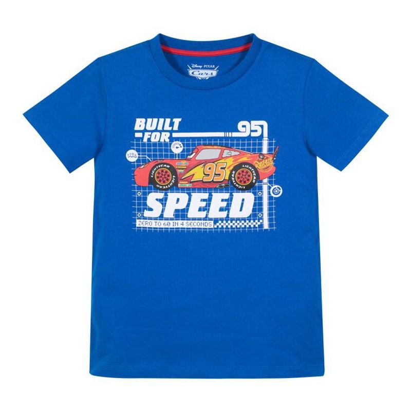 DISNEY - Polera Niño Cars Azul Disney