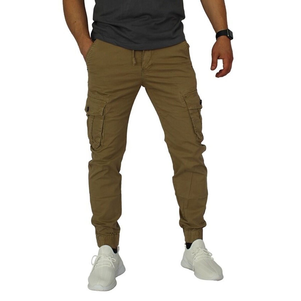 GENERICO - Joggers Pantalón Cargo Hombre