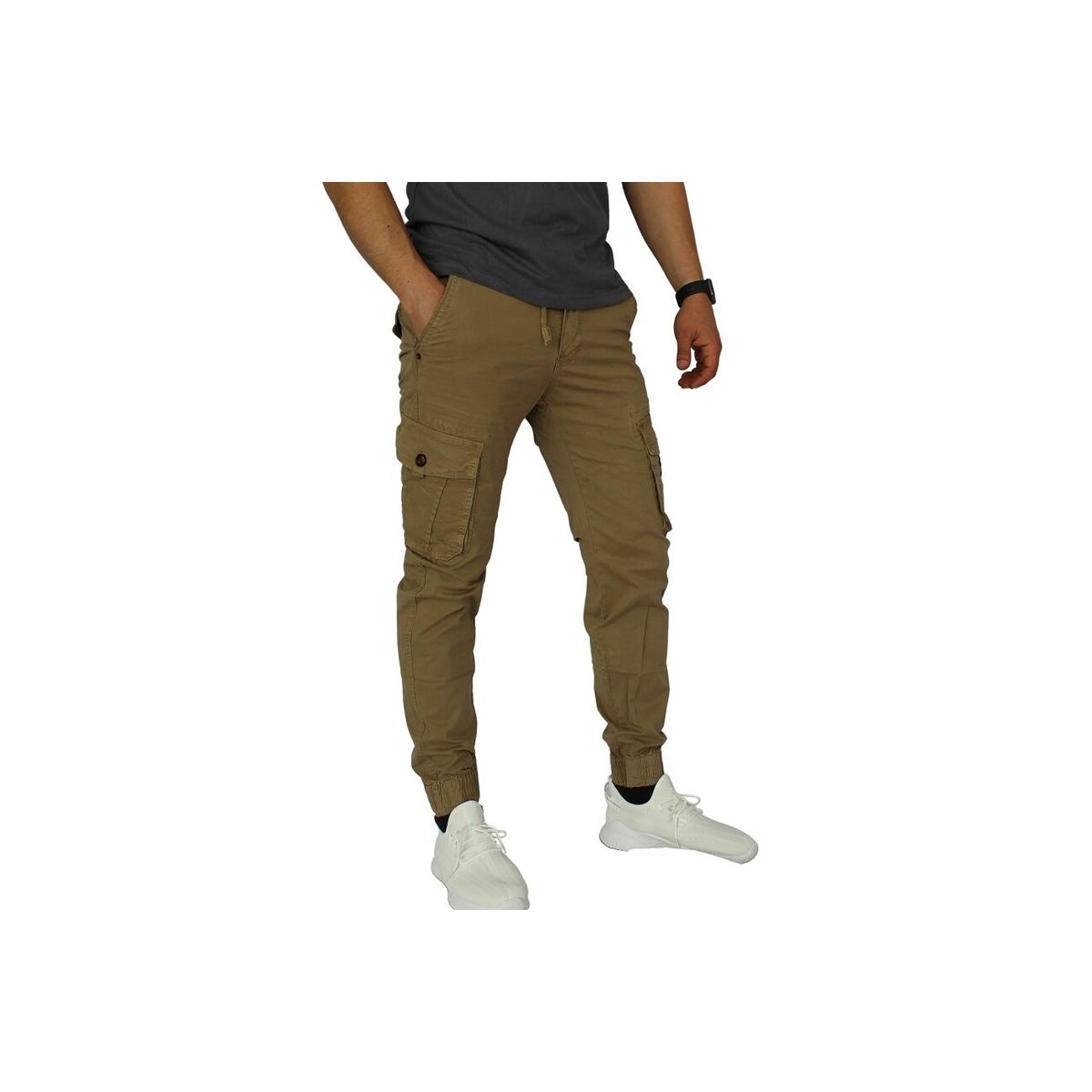 GENERICO - Joggers Pantalón Cargo Hombre