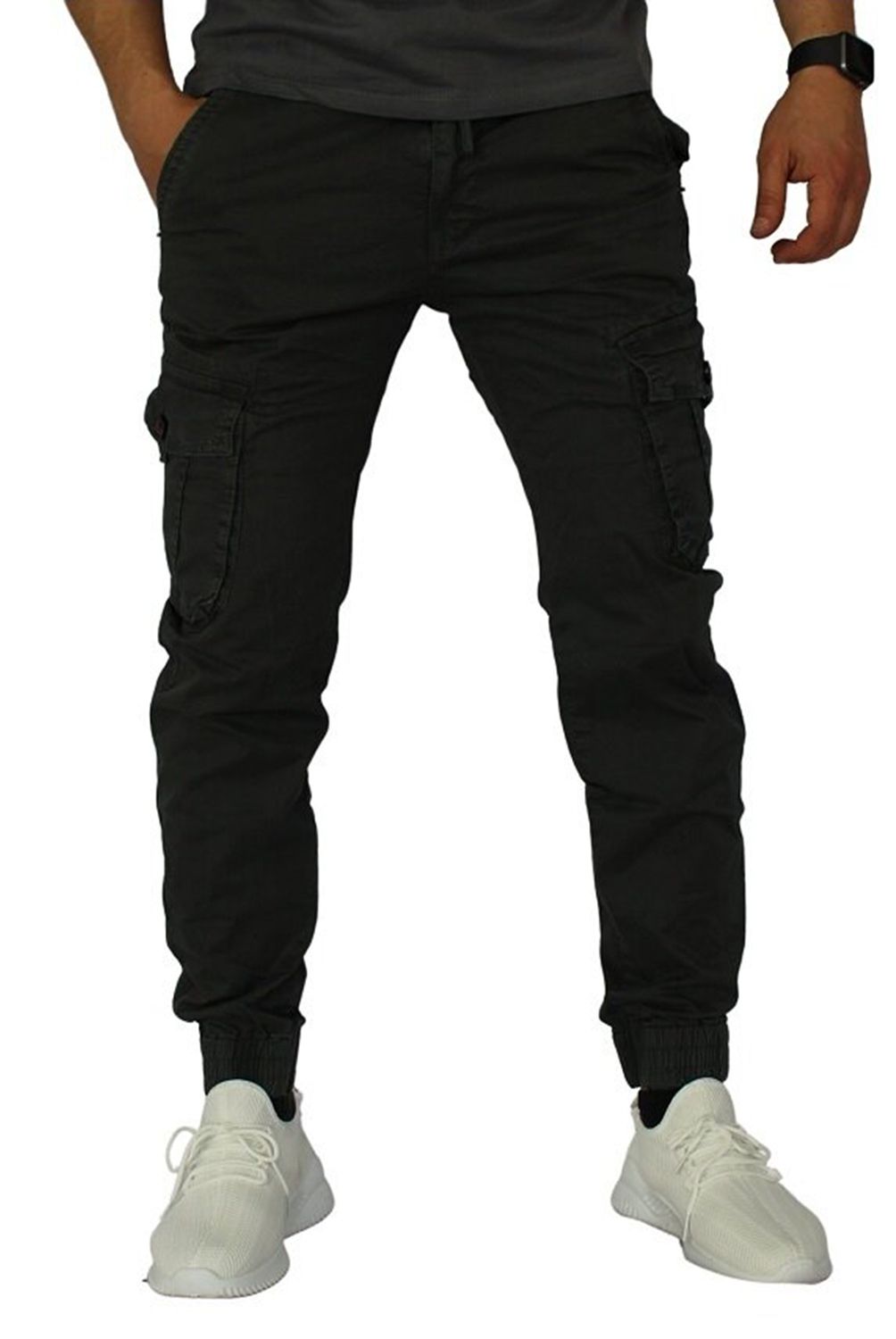 GENERICO - Joggers Pantalón Cargo Hombre