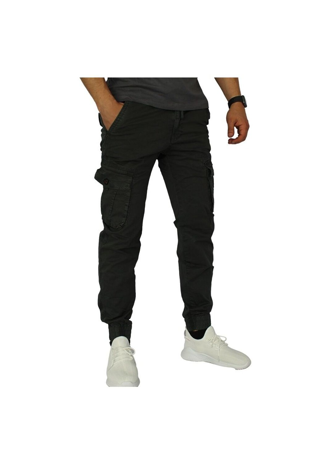 GENERICO - Joggers Pantalón Cargo Hombre
