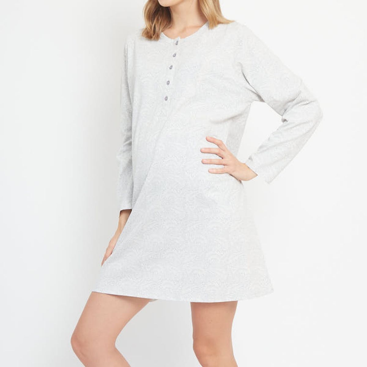 INTIME - Camisa de dormir maternal mujer