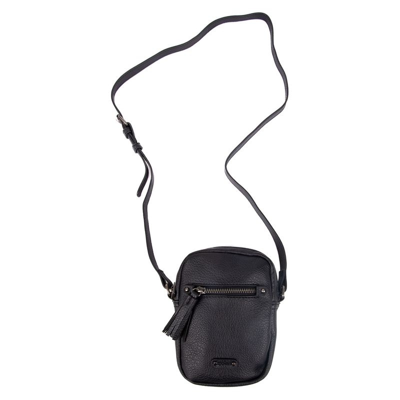 LOUNGE - Lounge Cartera Bandolera Porta Celular Negra