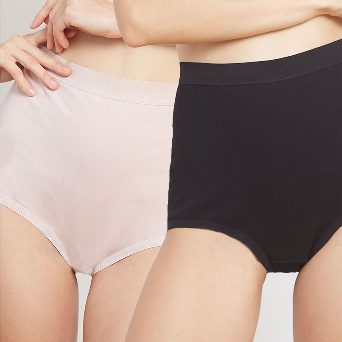 INTIME - Pack 2 Calzones Tiro Alto Mujer Intime