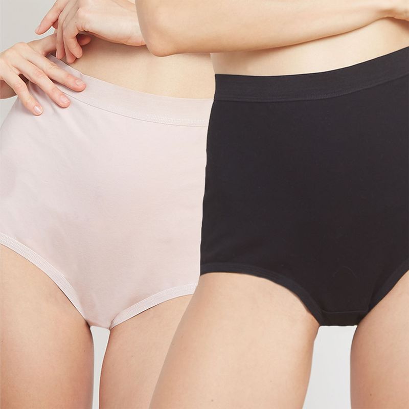 Intime - Pack 2 Calzones Tiro Alto Mujer Intime