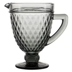 COUSINE - Jarro de Vidrio Murano Gris 1 LT