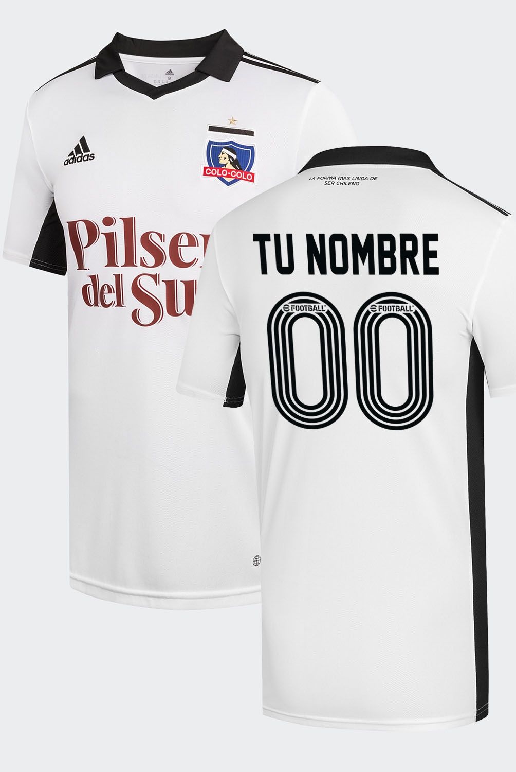 ADIDAS - Adidas Camiseta de Fútbol Personificable Colo Colo Local Hombre