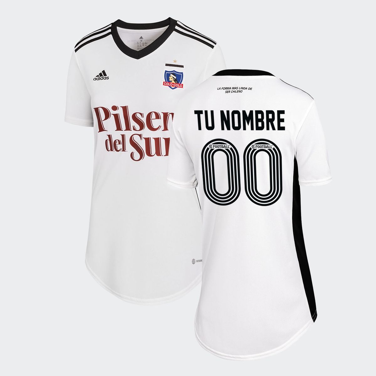 ADIDAS - Camiseta de Fútbol Personificable Colo Colo Local Mujer Adidas
