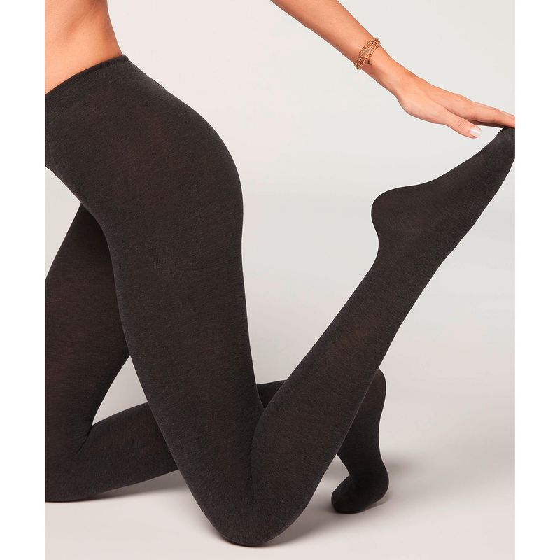 CALZEDONIA - Pantis Opacos 150 Deniers en Algodón Eco Mujer Calzedonia