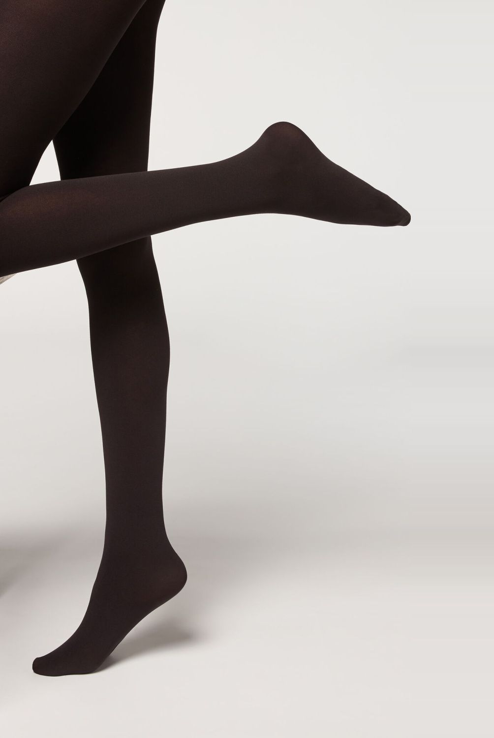 CALZEDONIA - Pantis Opacos 100 Deniers En Algodón y Microfibra Mujer Calzedonia