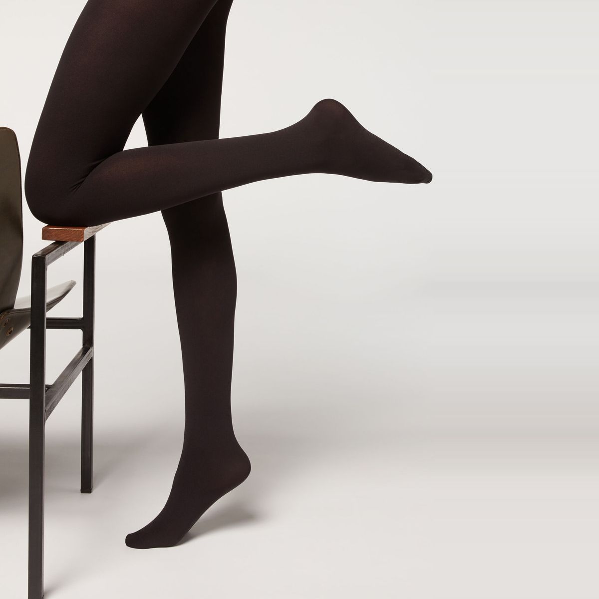 CALZEDONIA - Pantis Opacos 100 Deniers En Algodón y Microfibra Mujer Calzedonia