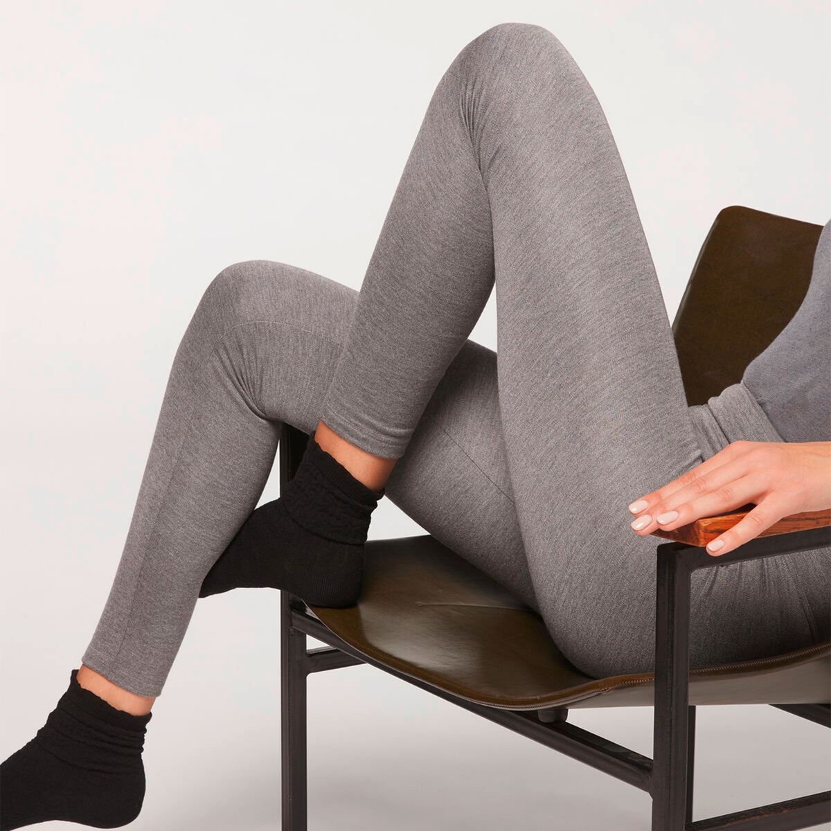 CALZEDONIA - Legging Con Cashmere Mujer Calzedonia