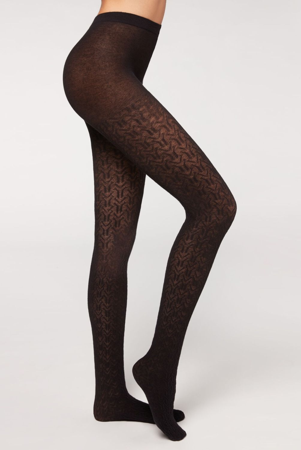 CALZEDONIA - Pantis De Lana Y Algodón Eco