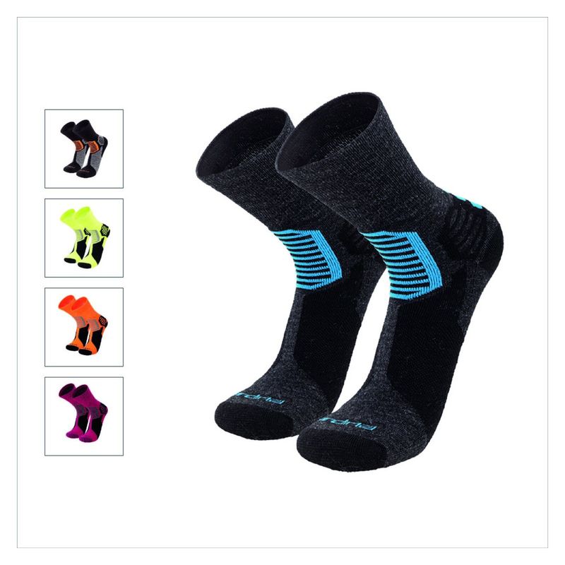 ANDINA OUTDOORS - Calcetin de Trekking Outdoor de Alpaca y Merino