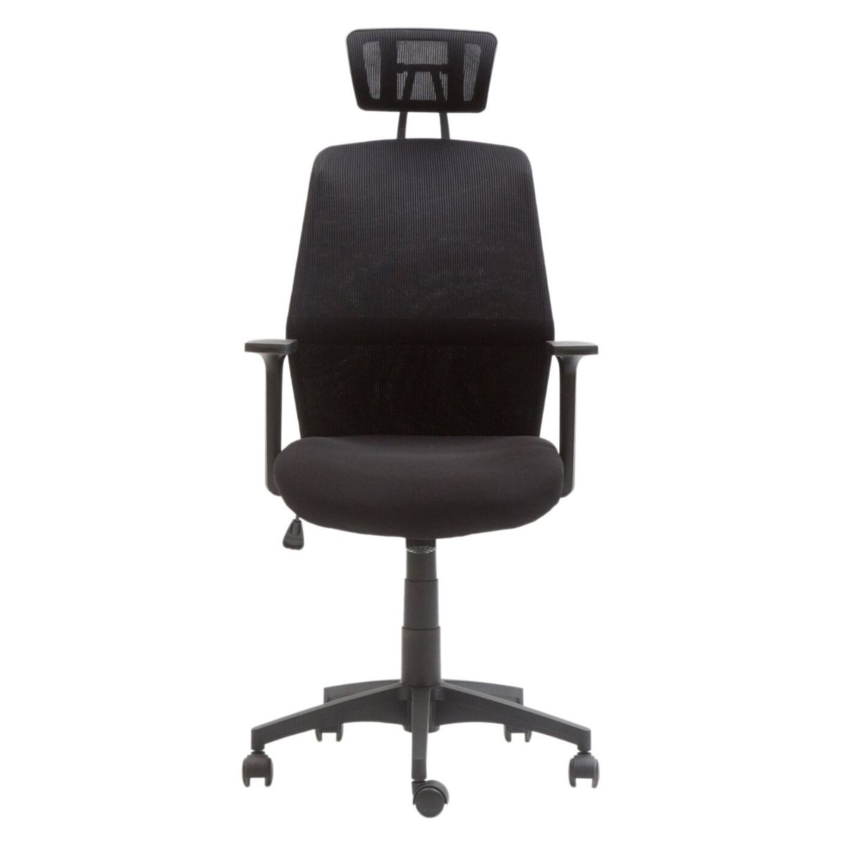 ONE SIT - Silla Escritorio Thor Negra con Cabecero