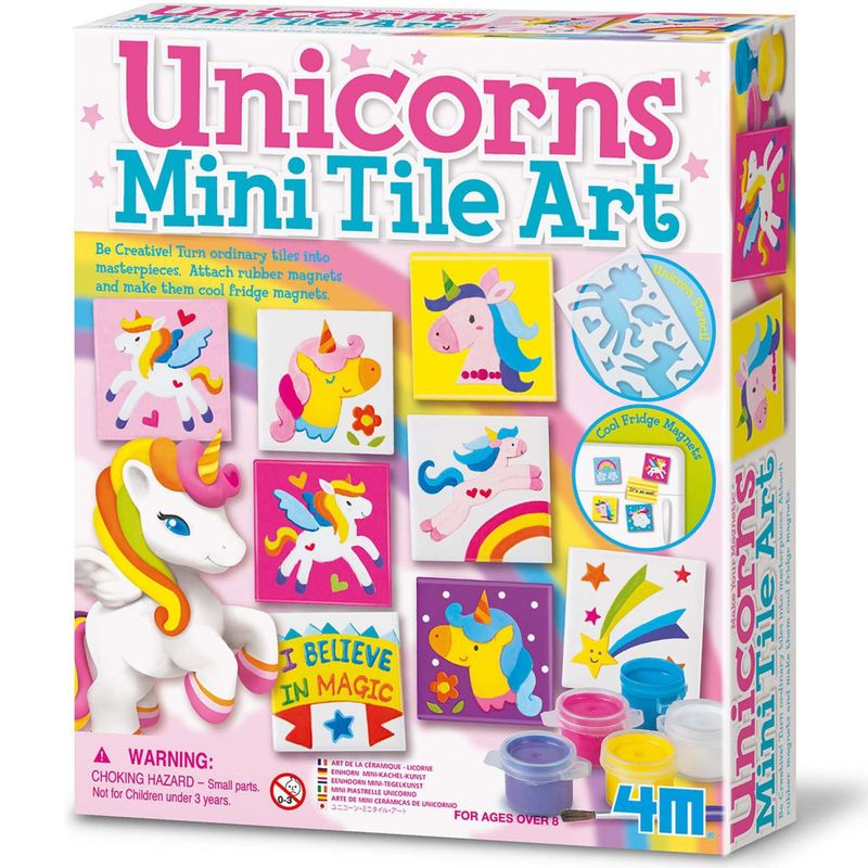 4M - 4M Juego De Pintar Unicornios Magnetos