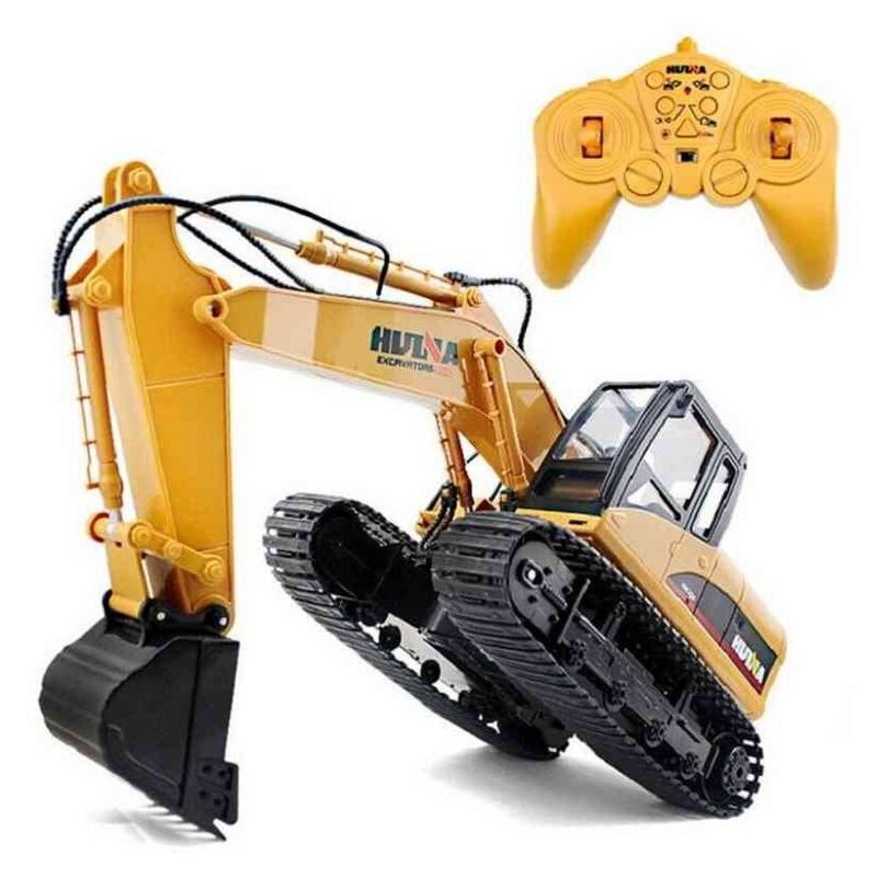GENERICO - Maquina Excavadora Rc Huina 1350 Escala 1:14