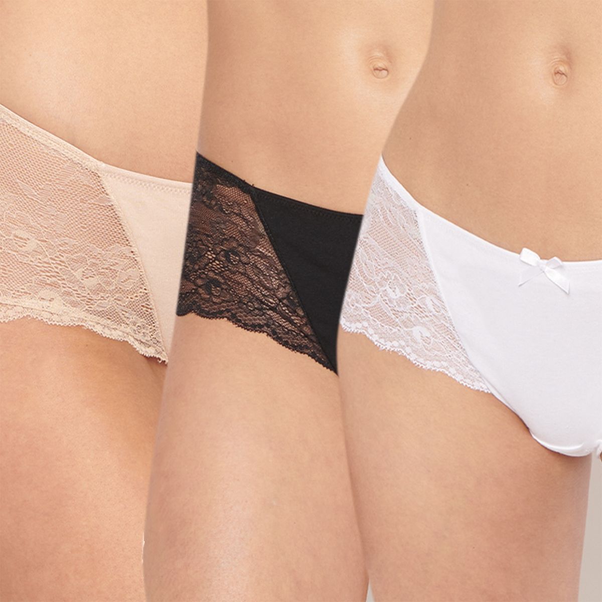 INTIME - Pack De 3 Pantaleta Mujer Intime