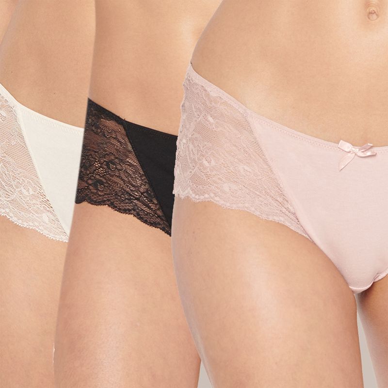 INTIME - Pack De 3 Pantaleta Mujer Intime