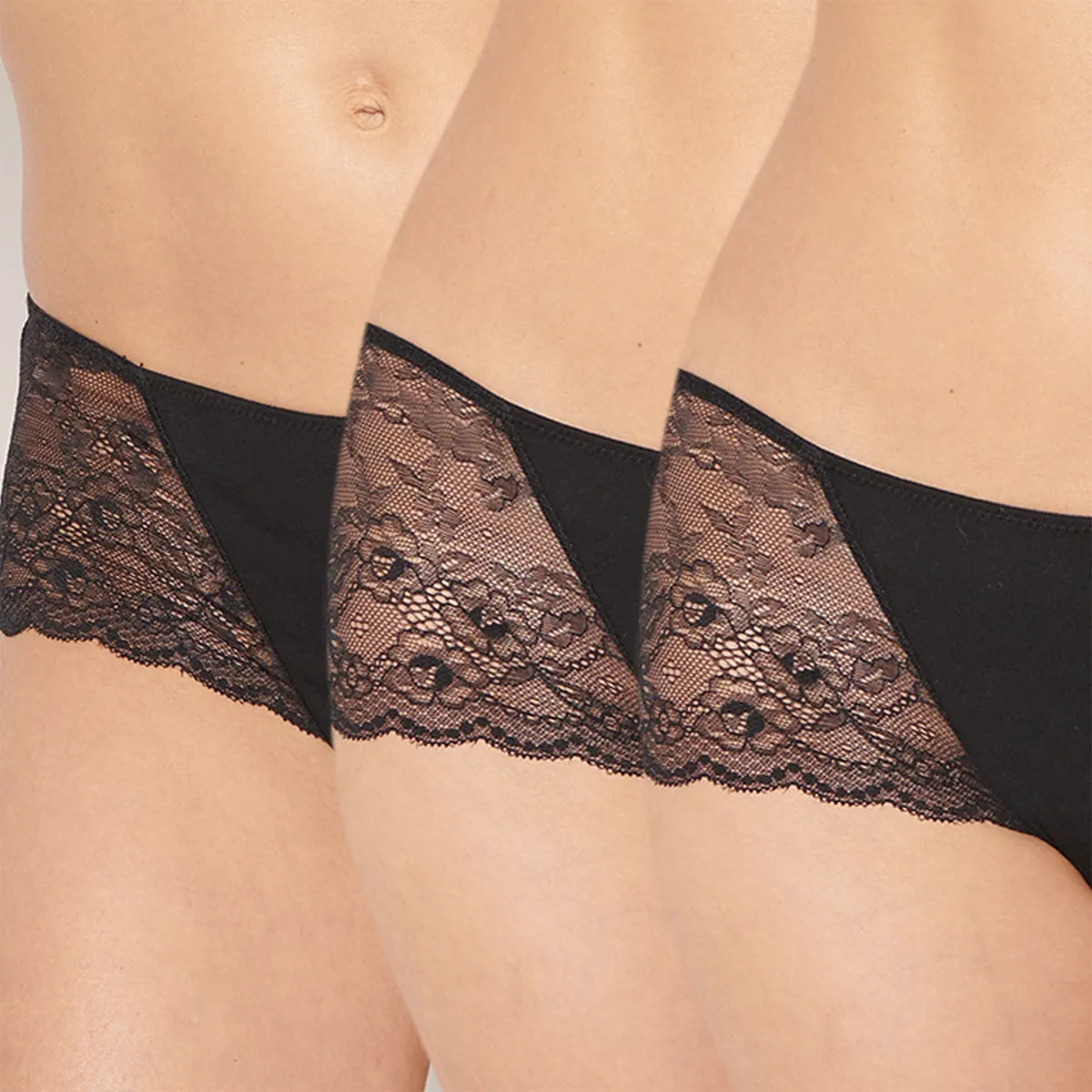 INTIME - Pack De 3 Calzón Mujer Intime