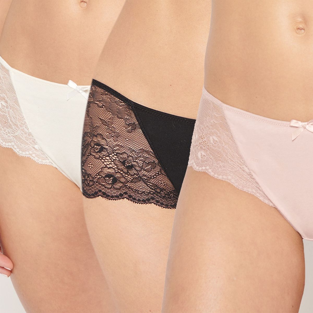 INTIME - Pack De 3 Calzón Mujer Intime