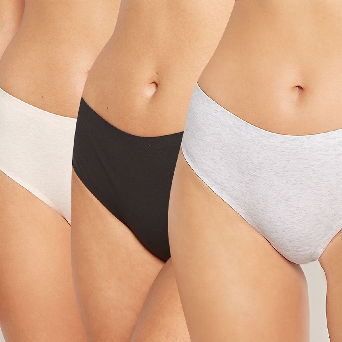 INTIME - Pack De 3 Calzón Culotte Mujer Intime