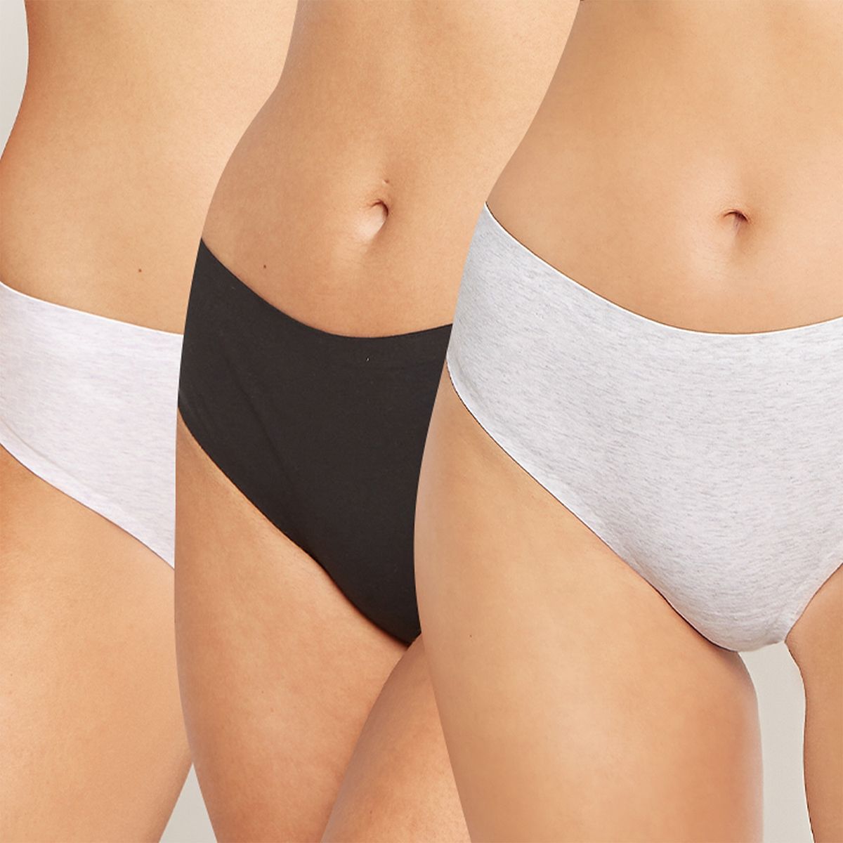 INTIME - Pack De 3 Calzón Culotte Mujer Intime
