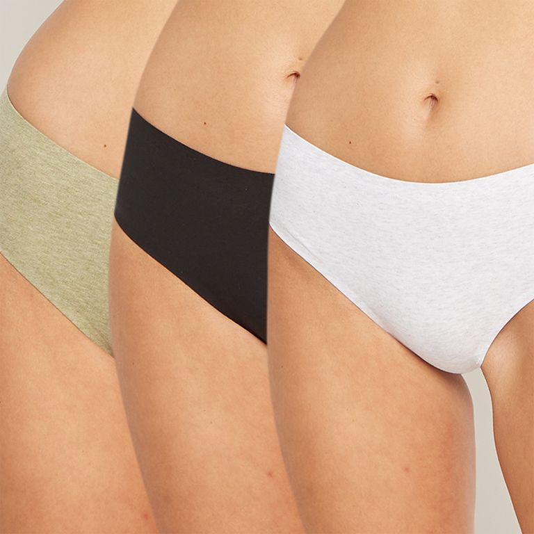Pack De 3 Calzón Culotte Mujer