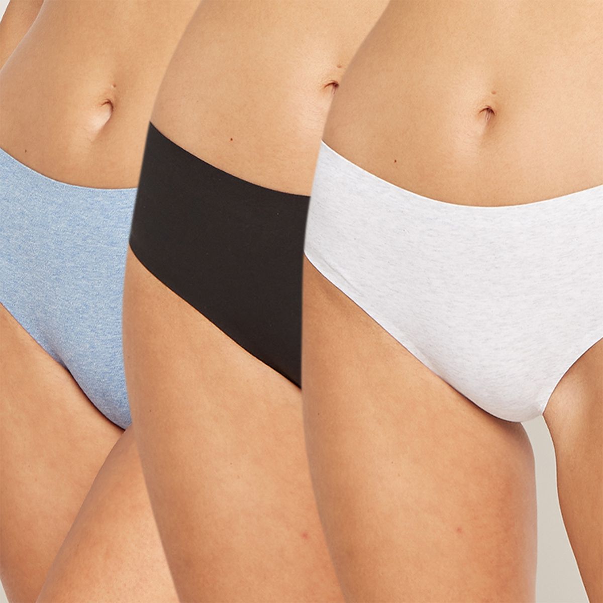 INTIME - Pack De 3 Calzón Culotte Mujer Intime