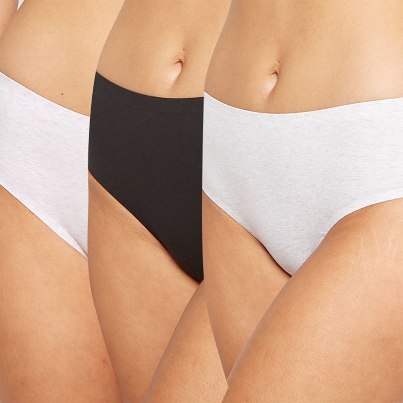 INTIME - Pack De 3 Calzón Pantaleta Mujer Intime