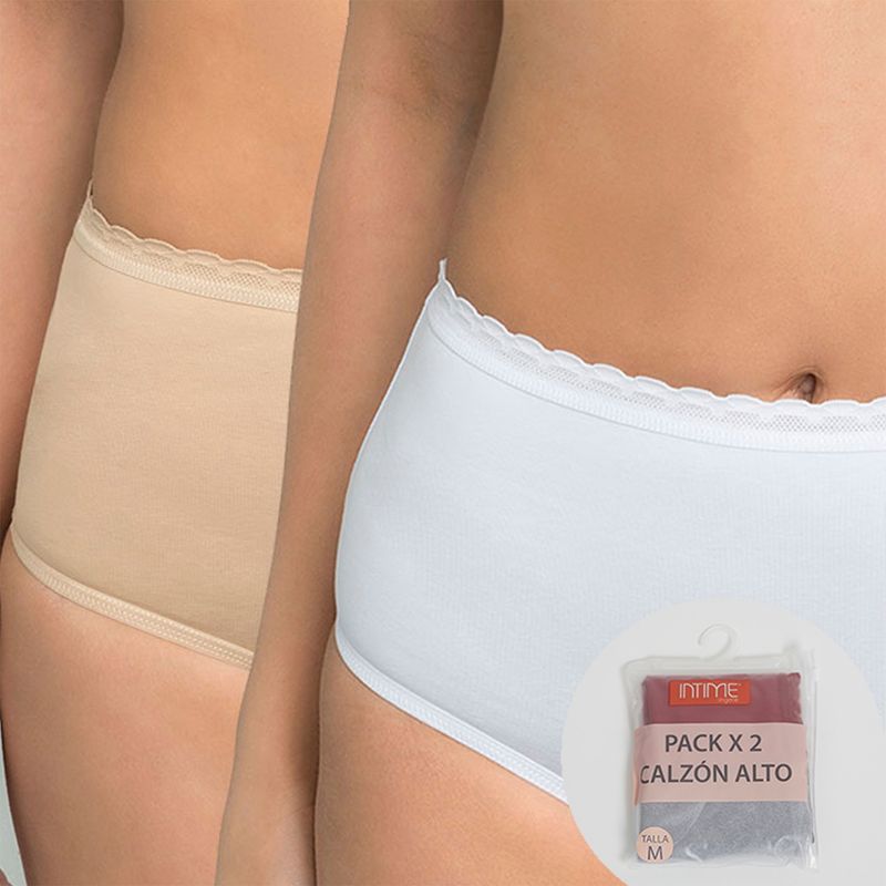 INTIME - Pack De 2 Calzón Mujer Intime