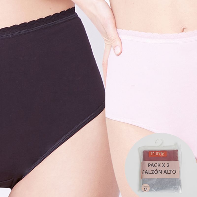 INTIME - Pack De 2 Calzón Mujer Intime