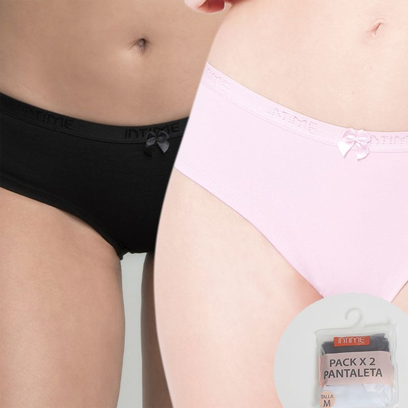 INTIME - Calzón Pack Pantaleta Mujer Intime