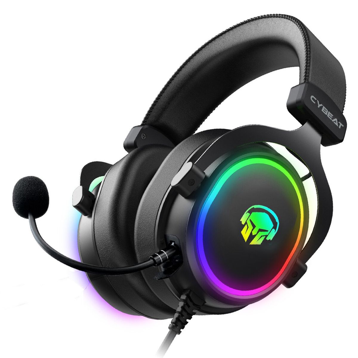 CYBEAT - Audifonos Gamer Cybeat Flawless RGB 7.1 USB 64OHMS