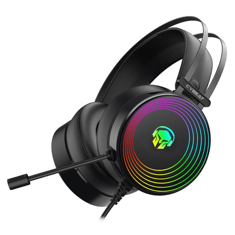 CYBEAT - Audifonos Gamer Cybeat Shield RGB Consolas y PC