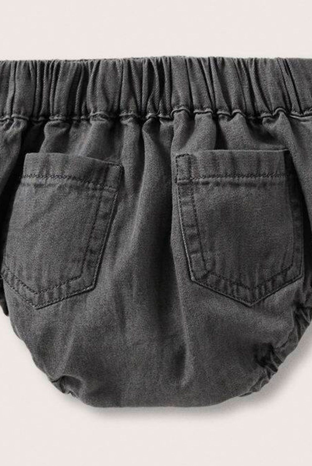 Mango Kids - Mango Kids Short Denim Cintura Elástica Rika Unisex