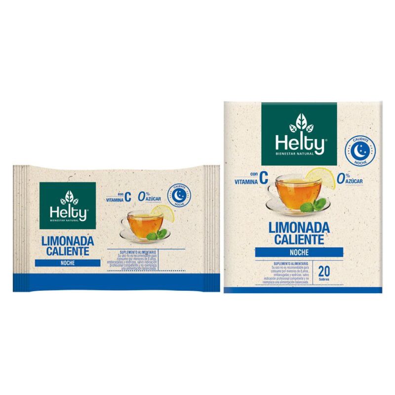 HELTY - Helty Limonada Caliente Noche 20 Unidades