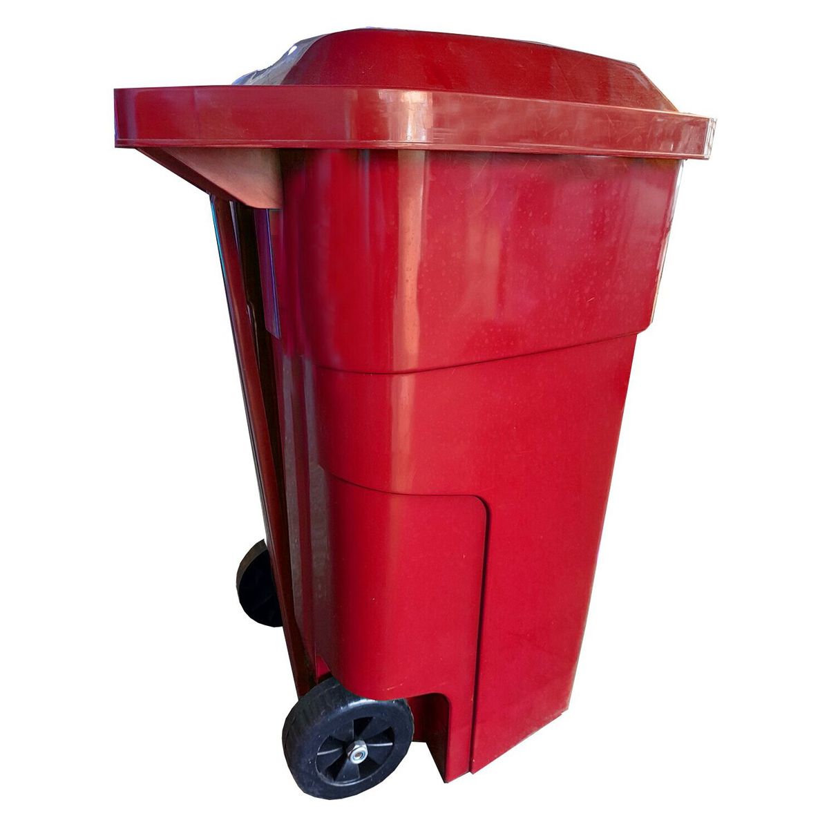  - Basurero  50Lt Rojo C/Pedal Lorenzini