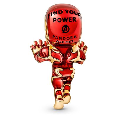 Imagen 2 del producto Charm Iron Man Oro 14K The Avengers Marvel Mujer